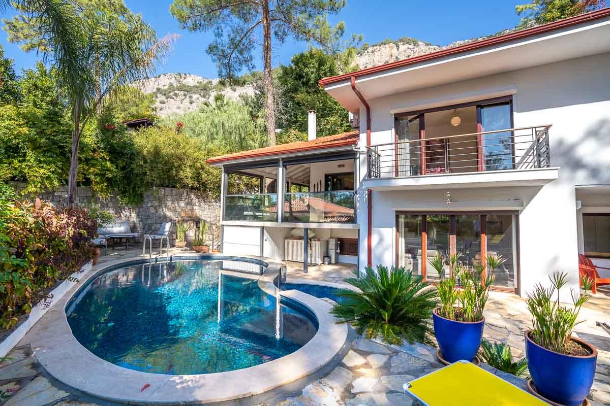 Gocek Rental Villa with Private Pool and Garden