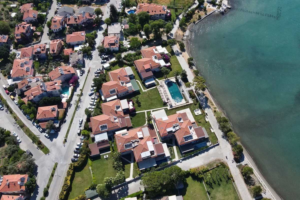 Sea view Garden Flat for Sale in Gocek Turkey