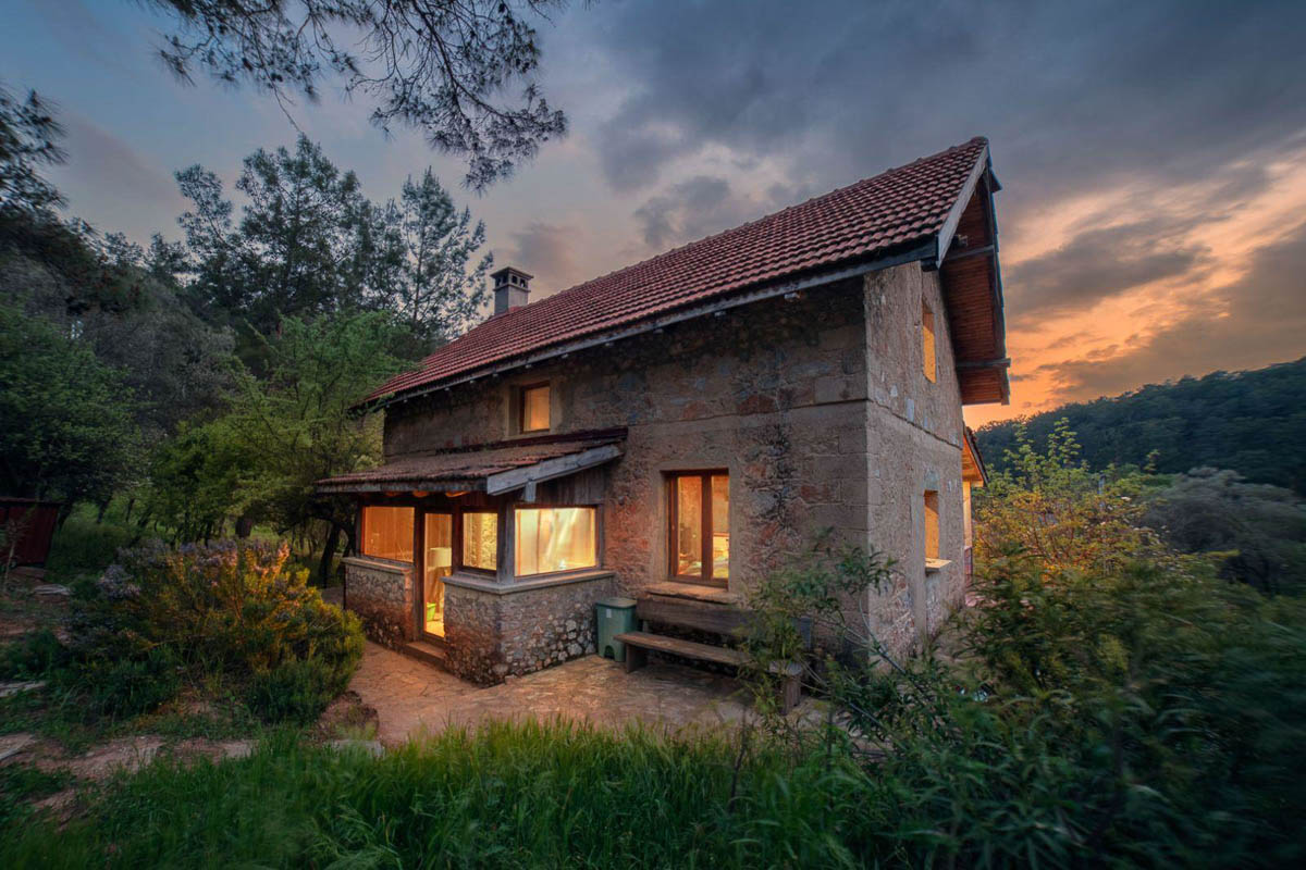 Cozy 2+1 Detached Stone House in Gokceovacik Gocek