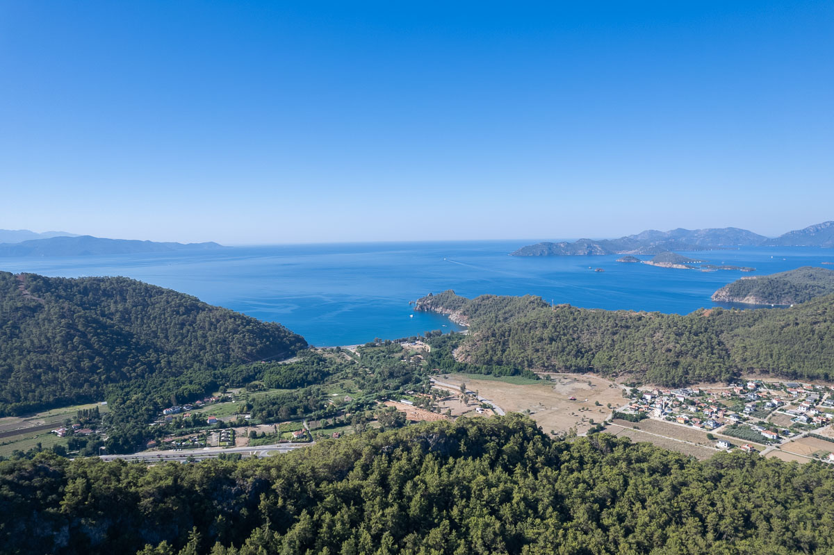 Land for Sale with Sea View in Gocek, Fethiye