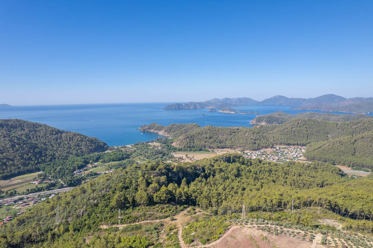 Land for Sale with Sea View in Gocek, Fethiye