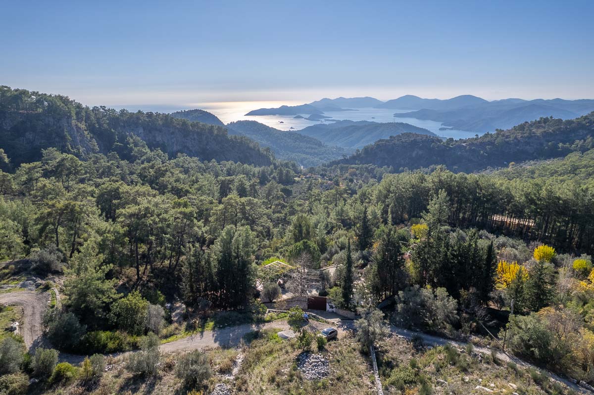 Sea view Land for sale in Gocek