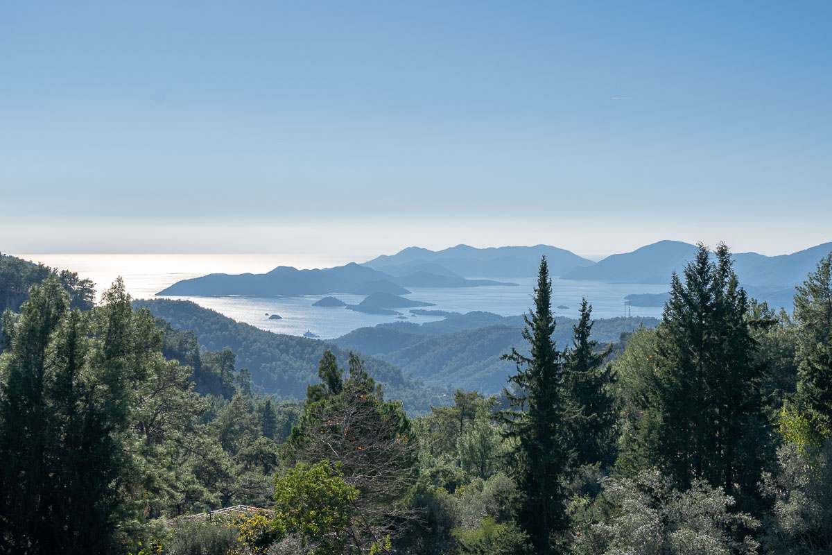 Sea view Land for sale in Gocek