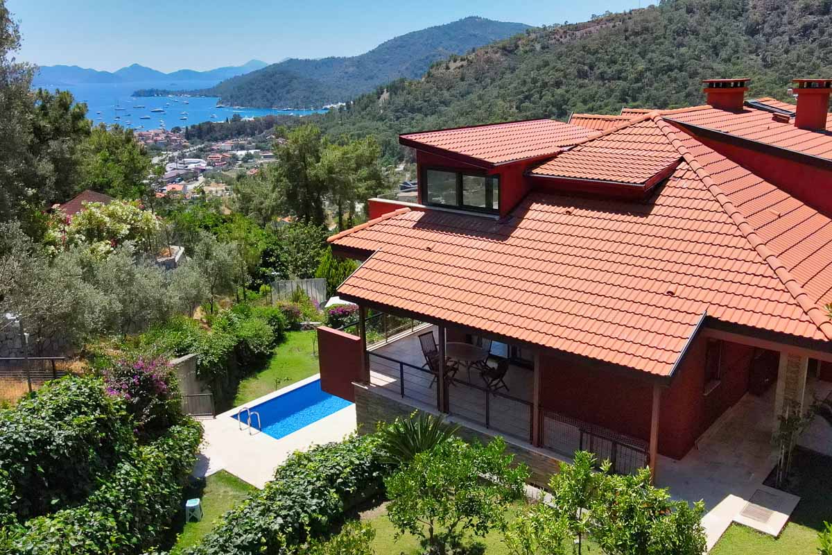 Sea-View Villa with Private Pool in Göcek’s Prestigious Turmaline complex