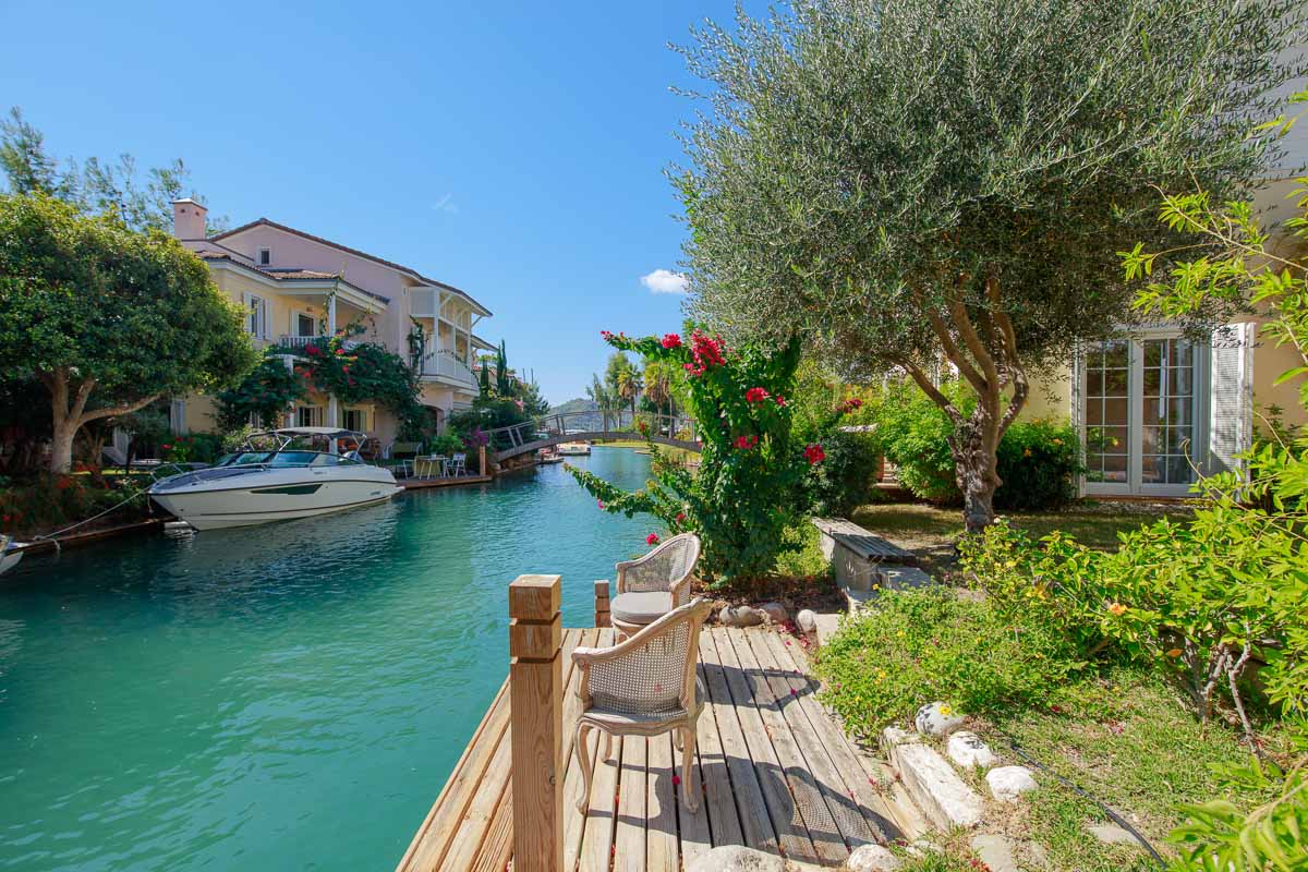 Unique 2+1 waterside Semi-Detached Villa in Göcek’s Prestigious Portville Site