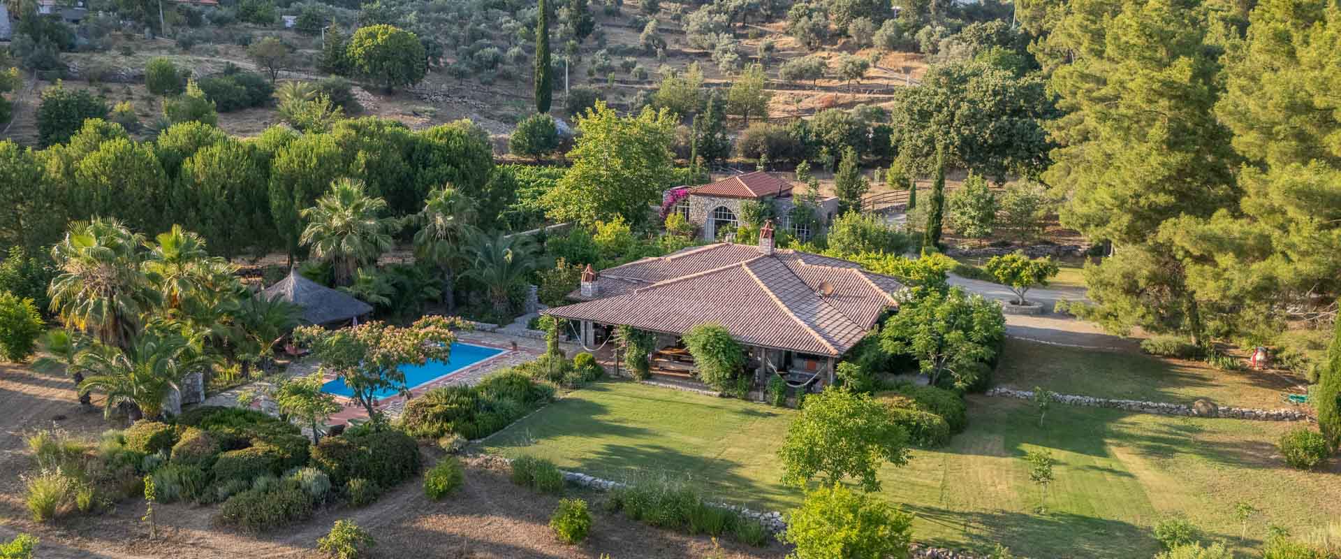 Secluded Countryside Estate with Vineyard