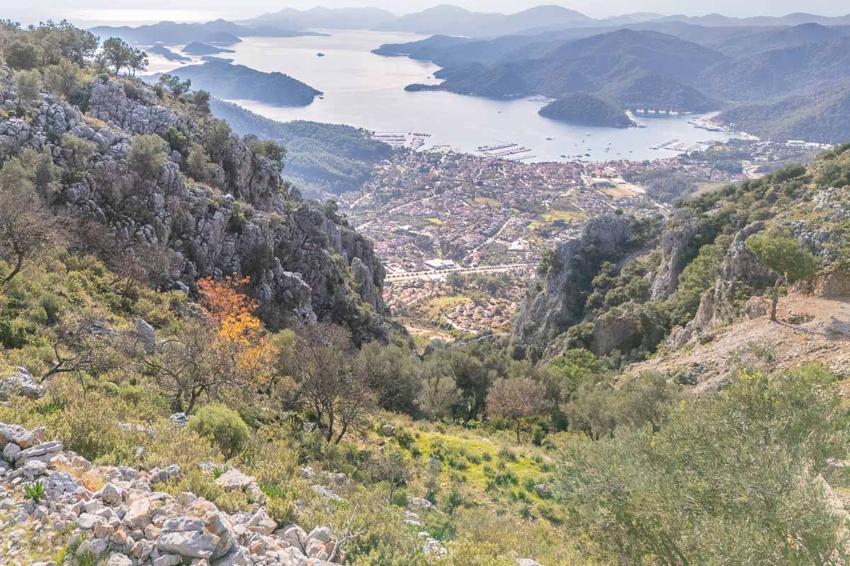 3,400 m² Sea View Land in Gocek