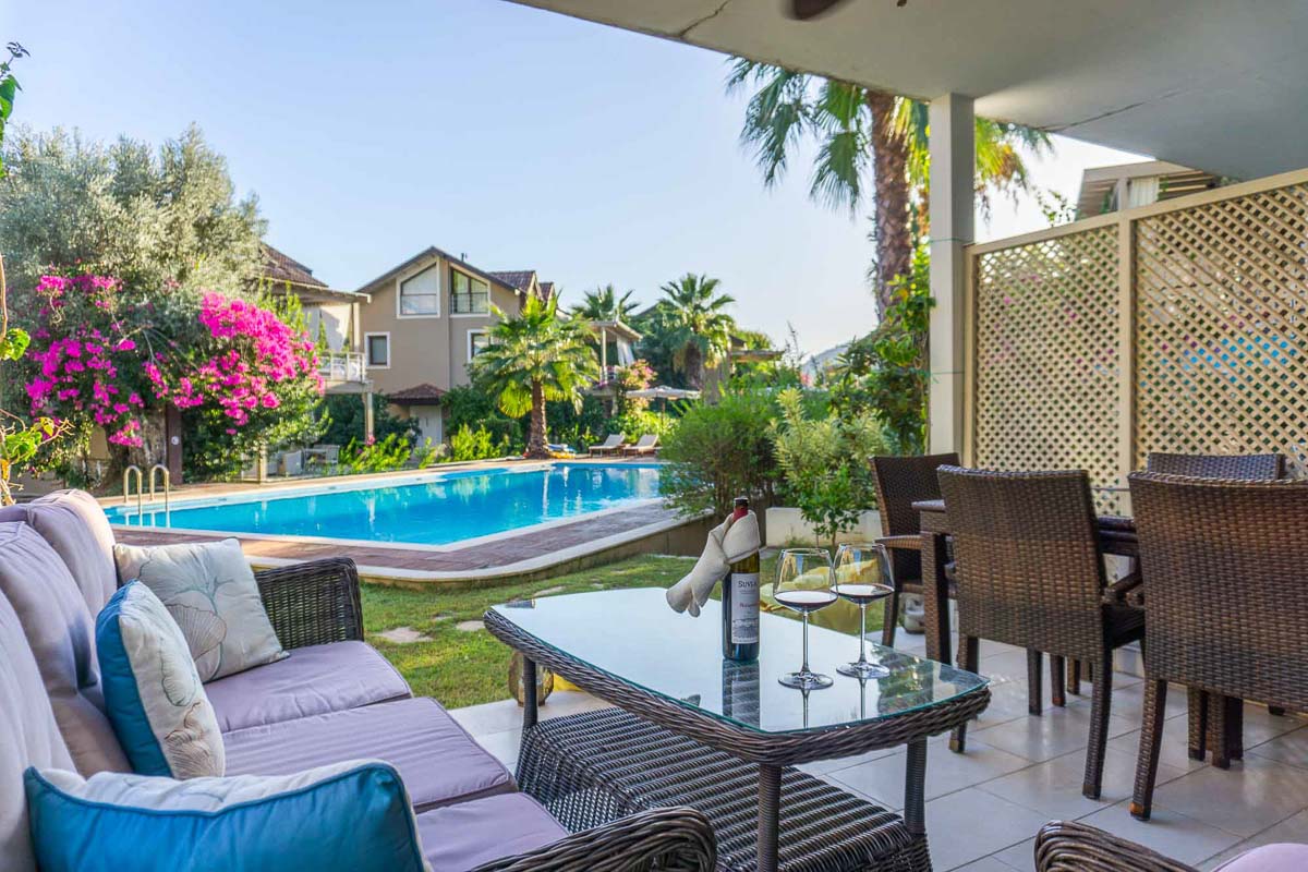 Garden Duplex for Rent Gocek