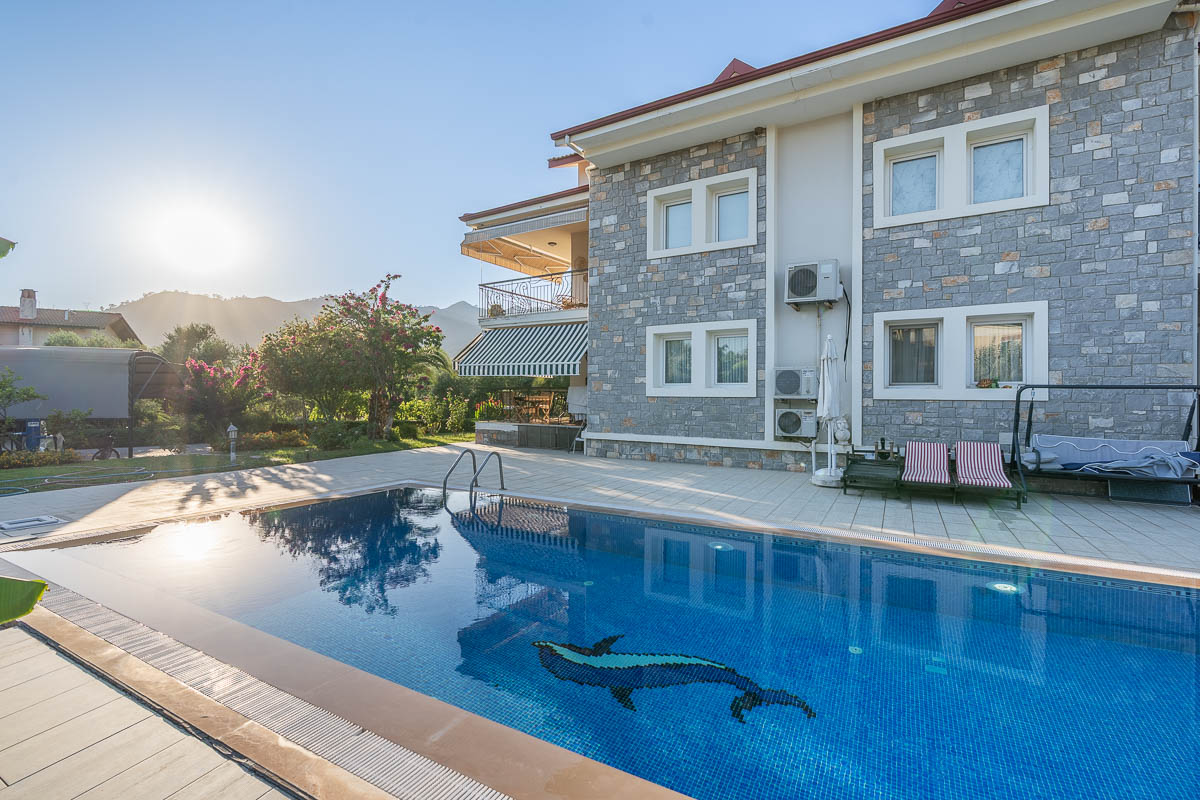 Duplex Apartment in Gocek Center