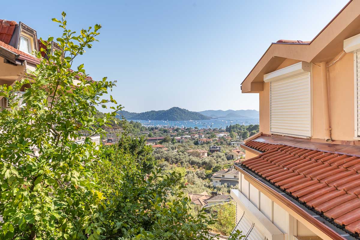Sea View Duplex Apartment in Göcek
